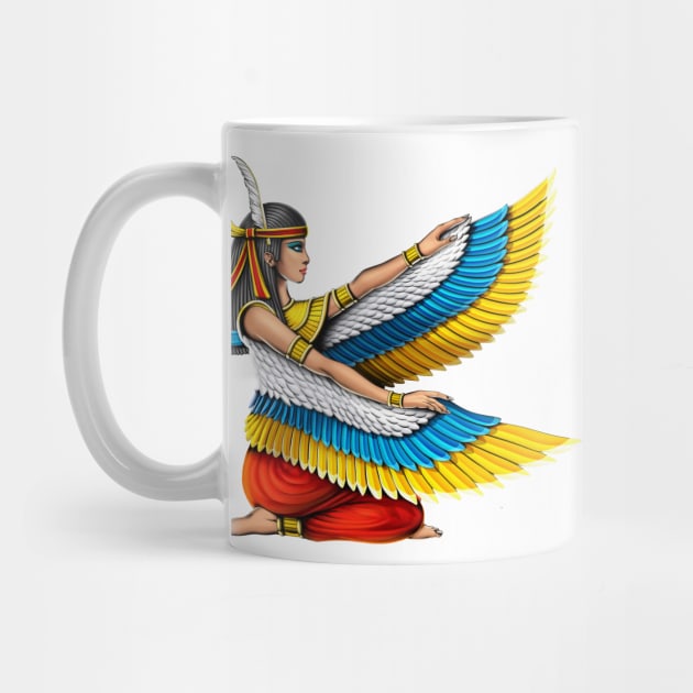 Egyptian Goddess Maat by underheaven